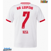 RB Leipzig Antonio Nusa #7 Hjemmedrakt 2025-26 Kortermet